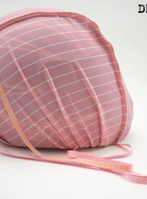 Funda para casco Cooper rosa