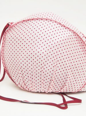 Funda Casco Lunares Rosa