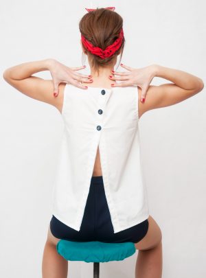 Blusa espalda abierta Lighthouse