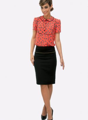 Conjunto falda y blusa Blackbird