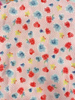 camisa cuello mao flores rosa
