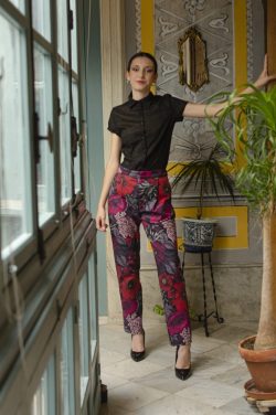 pantalon de flores poppy