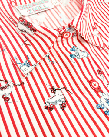 camisa patines dresses2kill