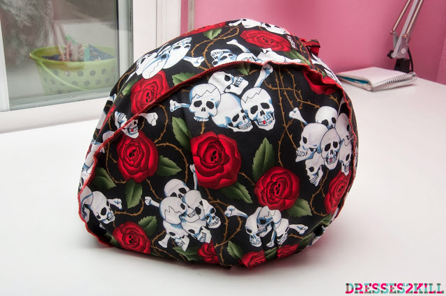 funda casco calaveras